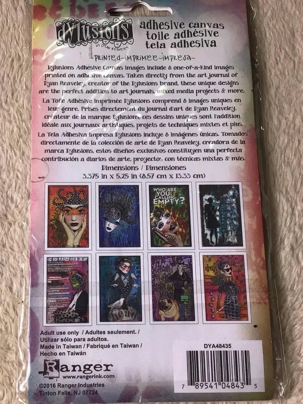 Ranger Adhesive Canvas